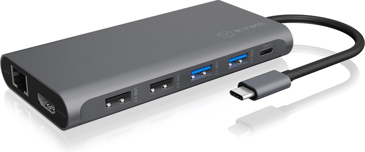 ICY BOX USB Type-C 12in1 Notebook DockingStation (IB-DK4050-CPD)