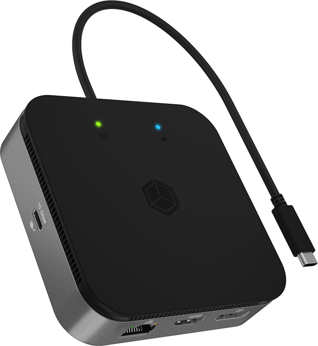 ICY BOX Dockingstation - USB4® mit zweifacher Videoausgabe