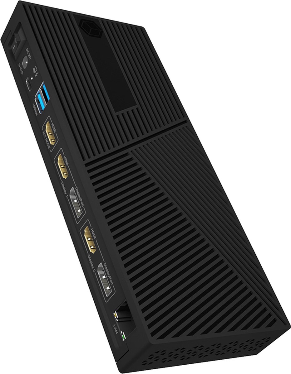 ICY BOX Dockingstation - Hybrid mit dreifacher Videoausgabe