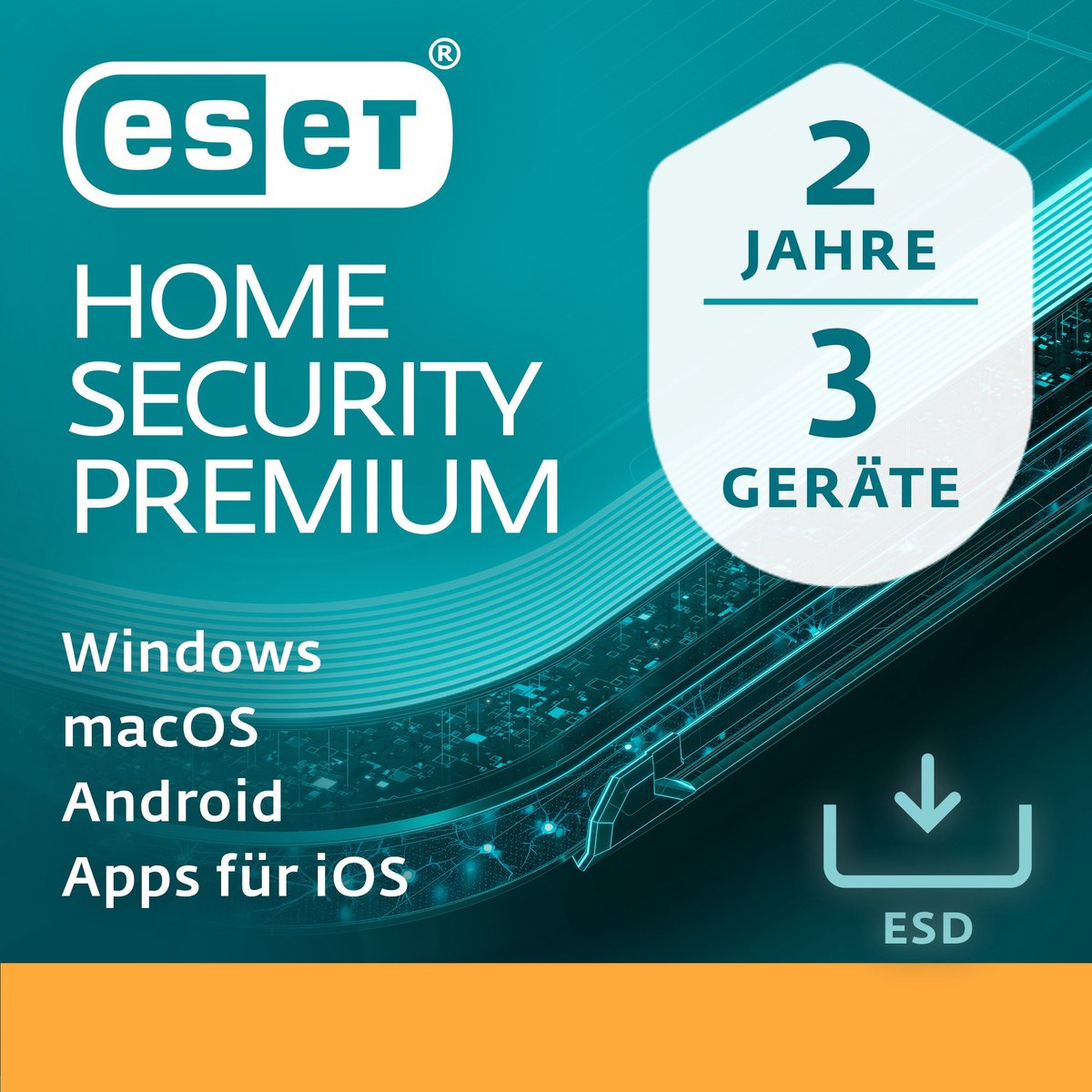 ESET HOME Security Premium [3 Geräte - 2 Jahre]