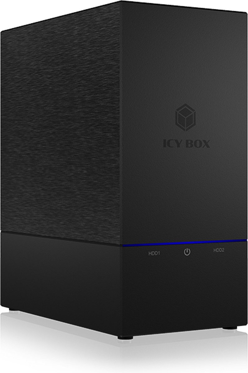 ICY BOX IB-RD3621-C31 Externes 2-fach RAID Gehäuse für 2x 2,5" oder 3,5" SATA Laufwerke