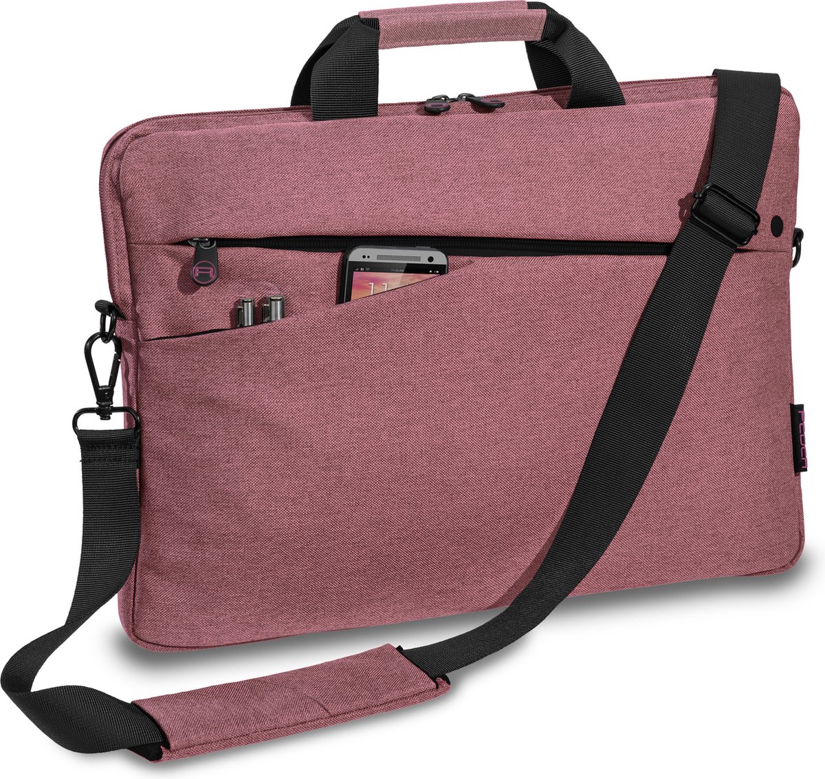 PEDEA Laptoptasche 13,3 Zoll (33,8cm) FASHION Notebook Umhängetasche mit Schultergurt
