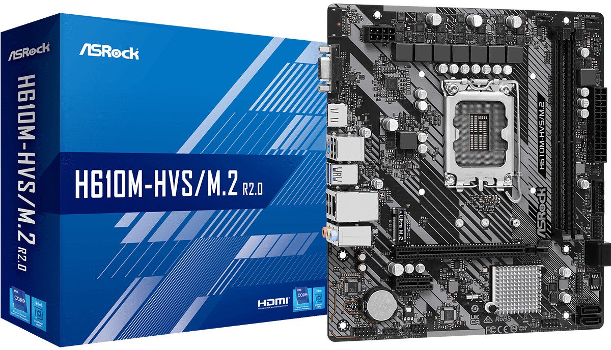 ASRock H610M-HVS/M.2 R2.0 Mainboard