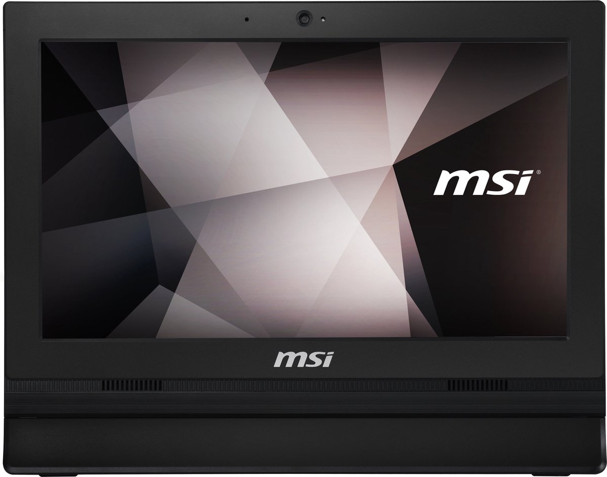 MSI PRO 16T 10M-228XDE All-in-One 15,6" Touch Display, Intel Celeron 5205U, 4GB RAM, 250GB SSD, oOS
