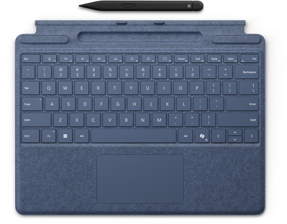 Microsoft Surface Pro Keyboard mit Slim Pen - saphirblau