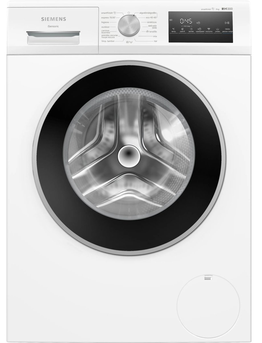 Lavadora Carga Frontal SIEMENS WM14N292EP | 9Kg | 1400RPM | Blanco