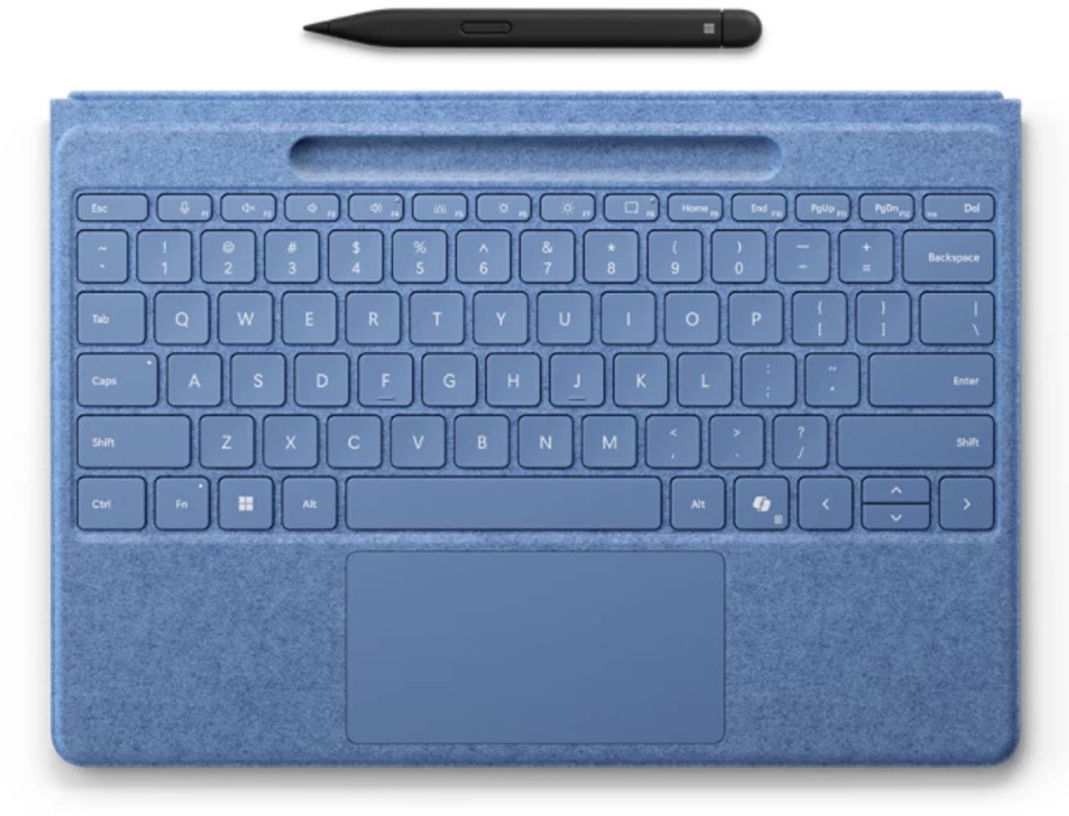 Microsoft Surface Pro Flex Keyboard mit Pen - blau