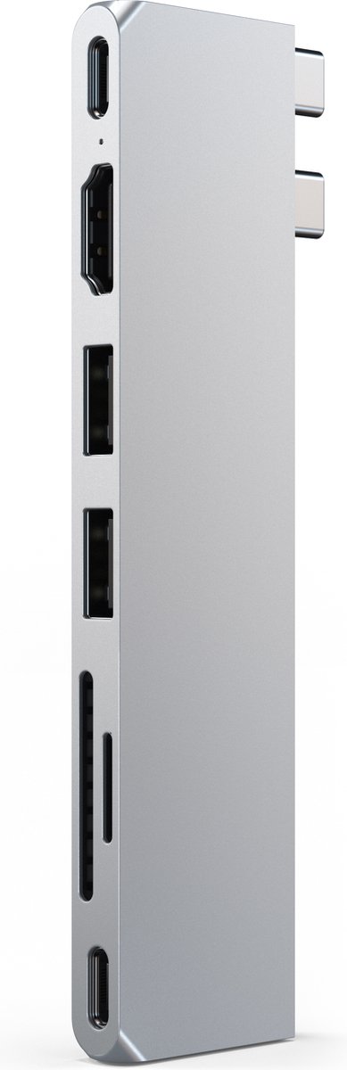 Satechi USB-C Pro Hub Slim Adapter Silver