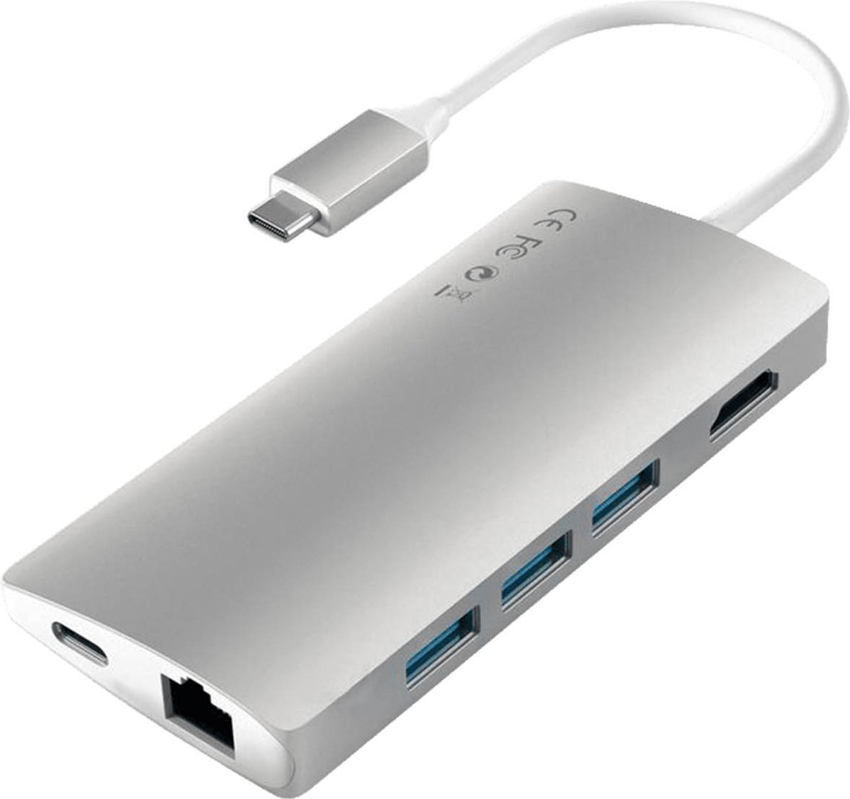 Satechi Type-C Multi-Port Hub 4K Ethernet V2 silver