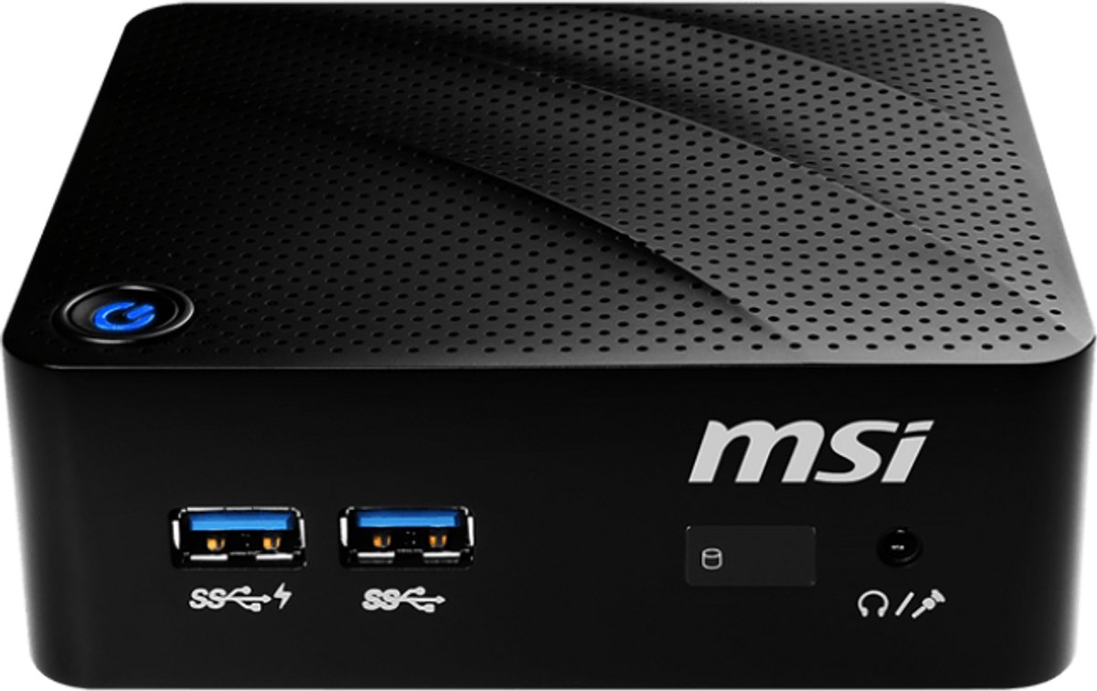 MSI Cubi N ADL-226AT MFF Intel N100, 4GB DDR4-3200, 128GB SSD, Intel Grafik, WIFI 5, BT 4.2, Windows 11 Pro