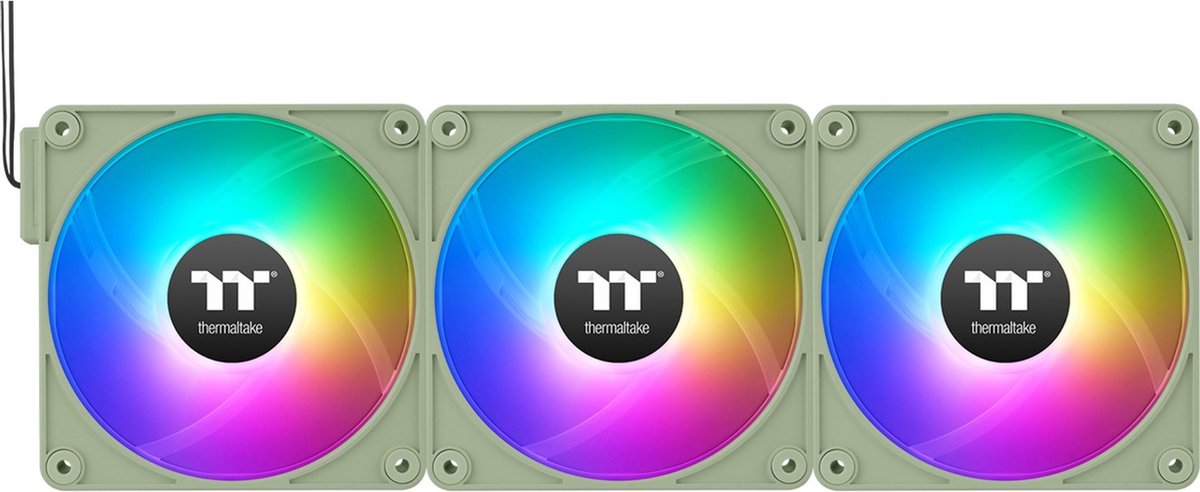 Thermaltake CT120 EX ARGB Sync Matcha Green 3er-Pack | Gehäuselüfter