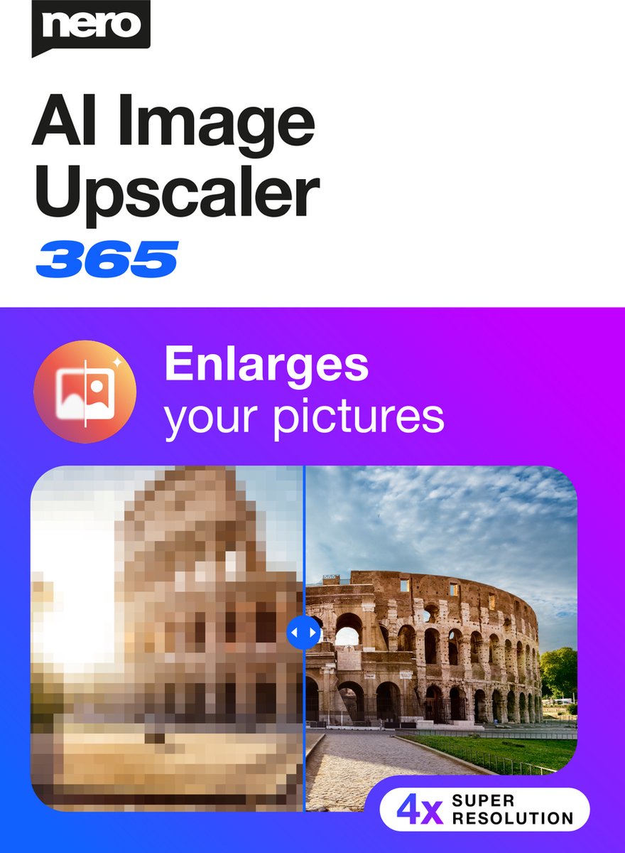 Nero AI Image Upscaler 365