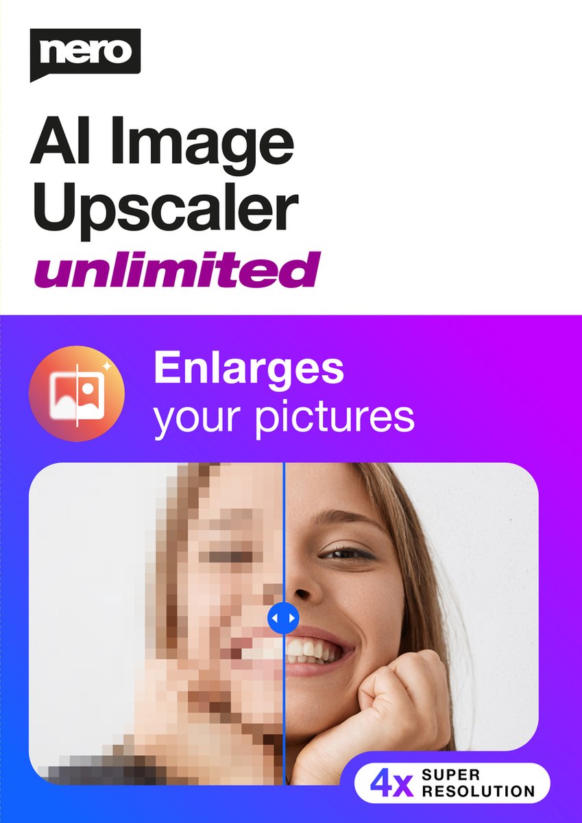 Nero AI Image Upscaler Unlimited