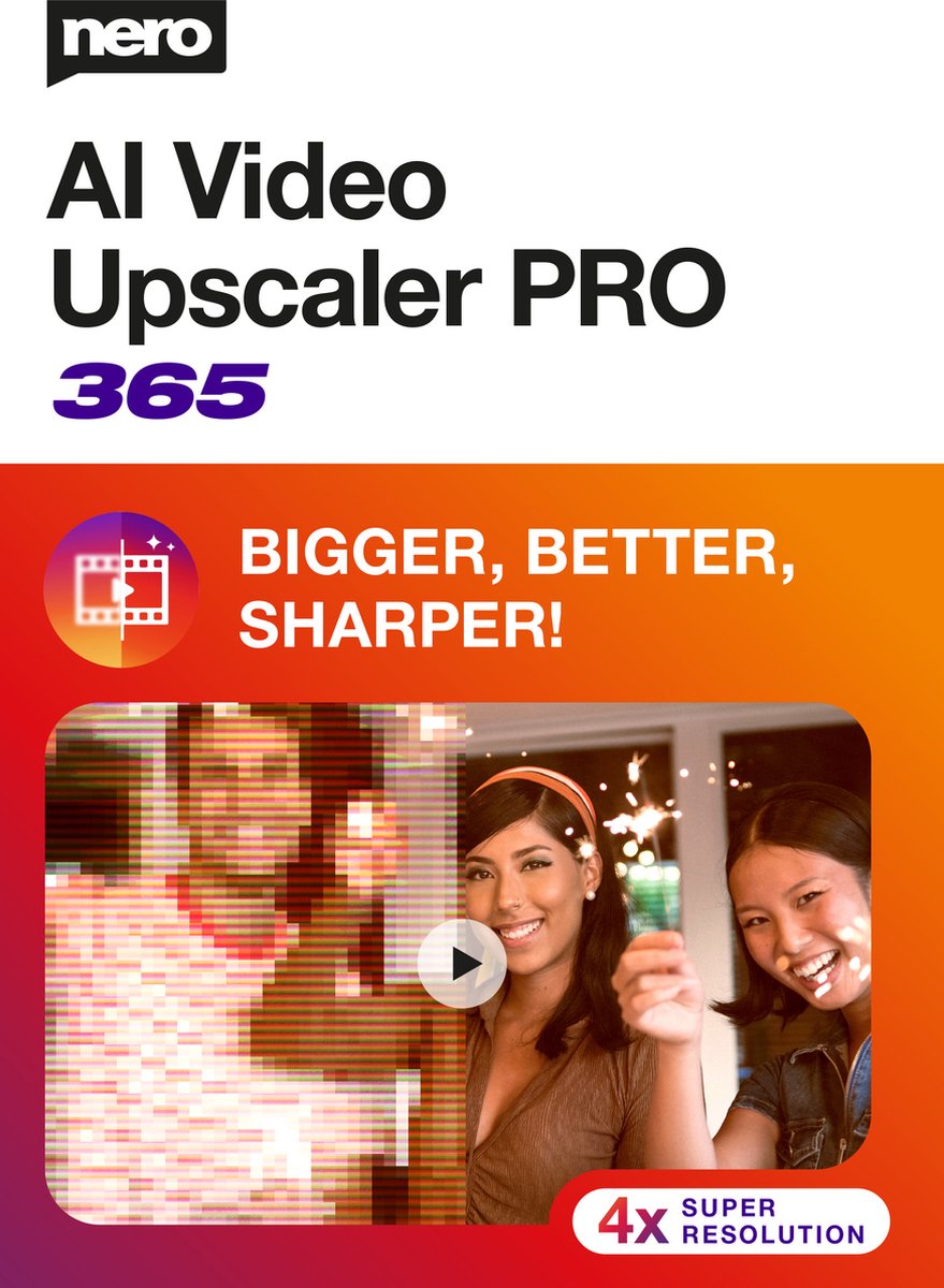 Nero AI Video Upscaler Pro 365