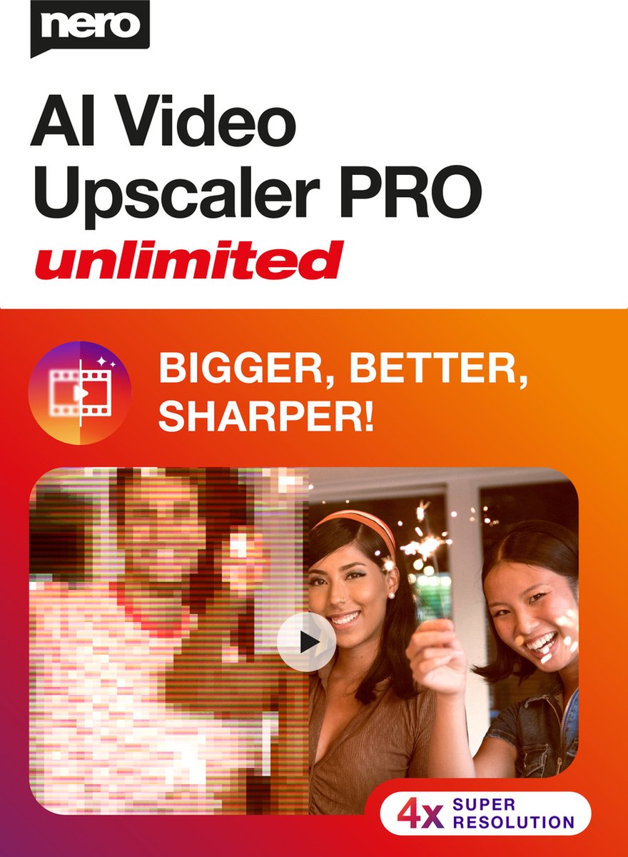 Nero AI Video Upscaler Pro Unlimited