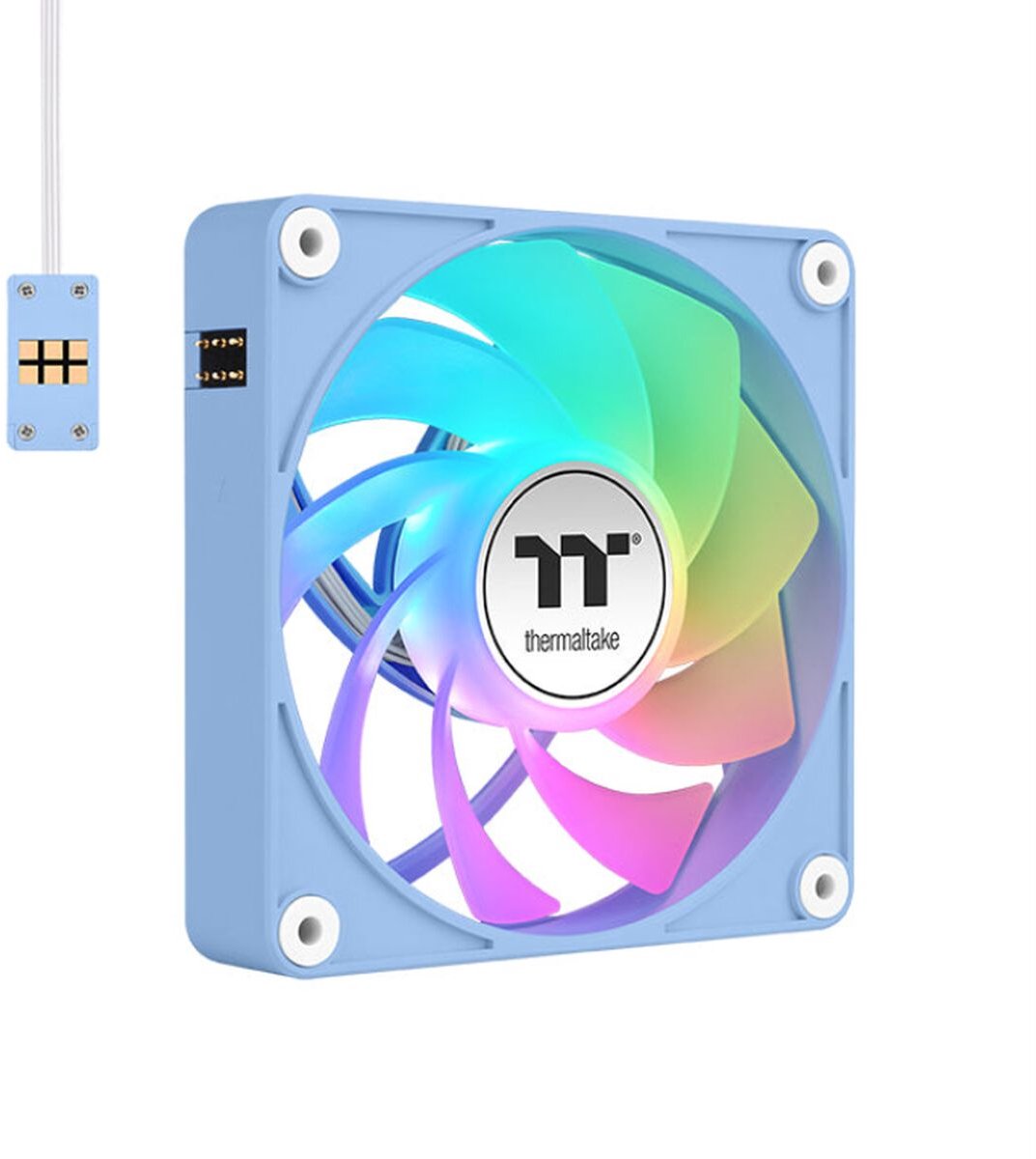 Thermaltake CT120 EX Reverse ARGB Sync Hydrangea Blue 3 Pack | Gehäuselüfter