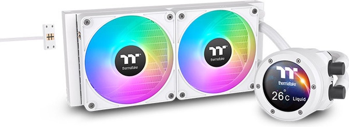 Thermaltake TH240 V2 Ultra EX ARGB Sync Snow | AiO-Wasserkühlung