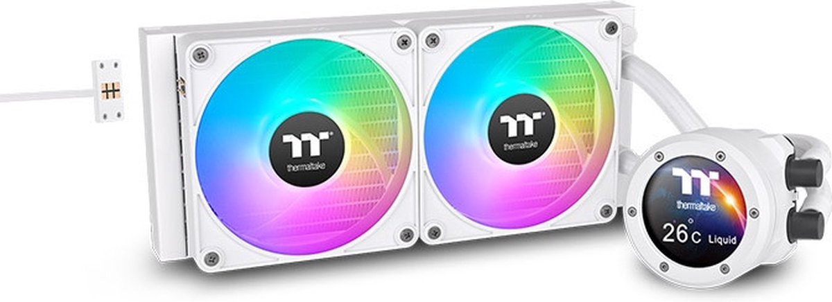 Thermaltake TH280 V2 Ultra EX ARGB Sync Snow | AiO-Wasserkühlung