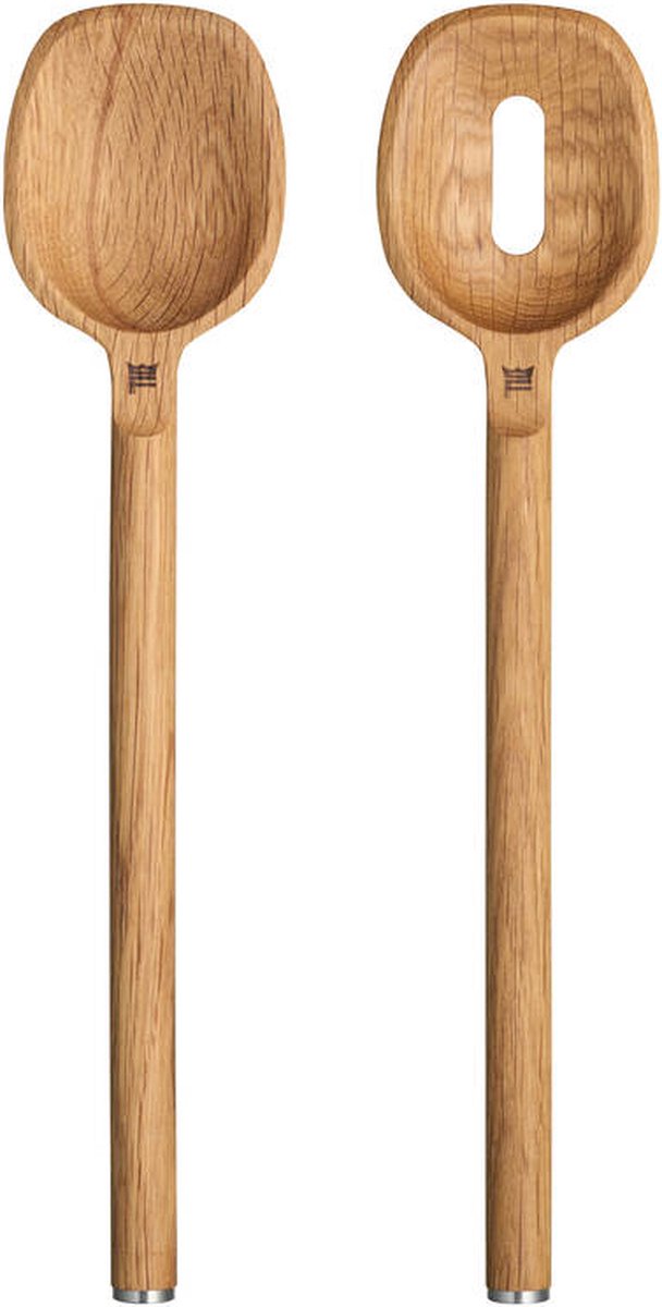 Fiskars 2 Cucharas Norden Roble-acero inoxidable