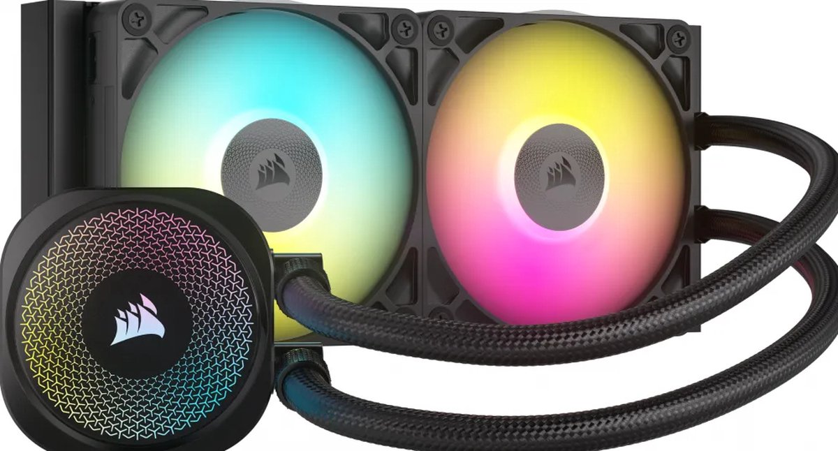 CORSAIR iCUE LINK Titan 240 RX RGB schwarz | AiO-Wasserkühlung