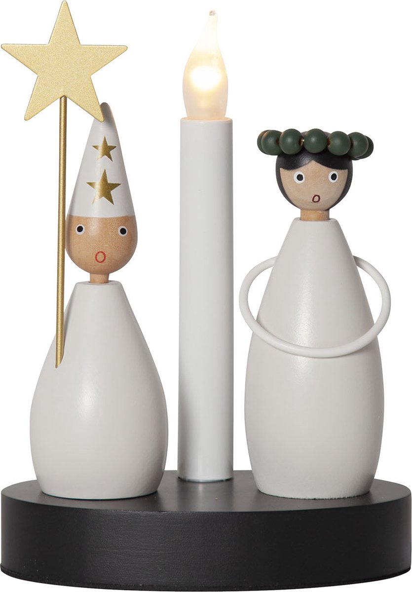 Star Trading Candelabro Christmas Joy Lucía