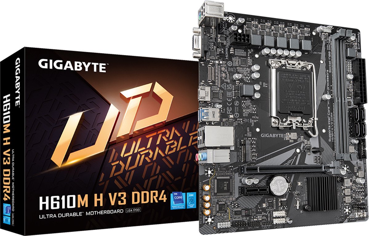 GIGABYTE H610M H V3 DDR4 Mainboard