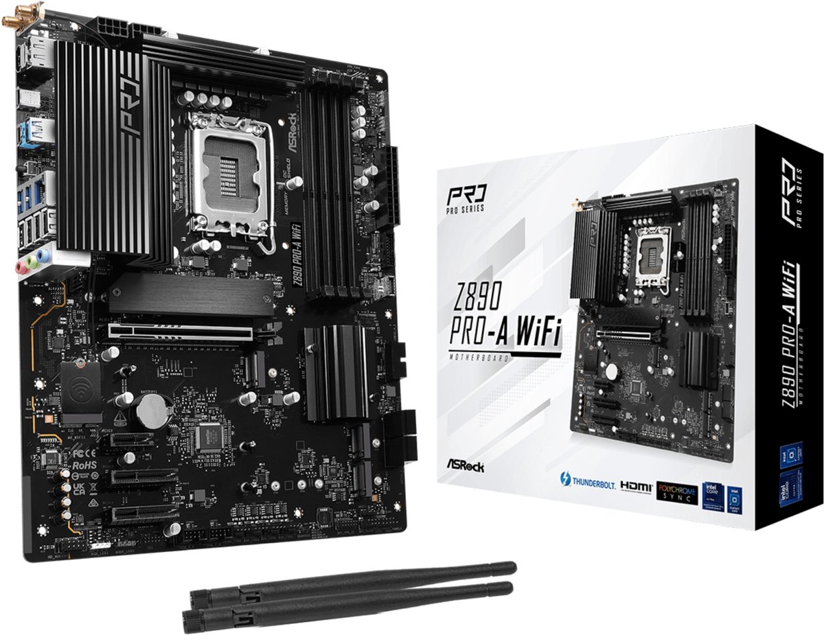 ASRock Z890 Pro-A WiFi Mainboard