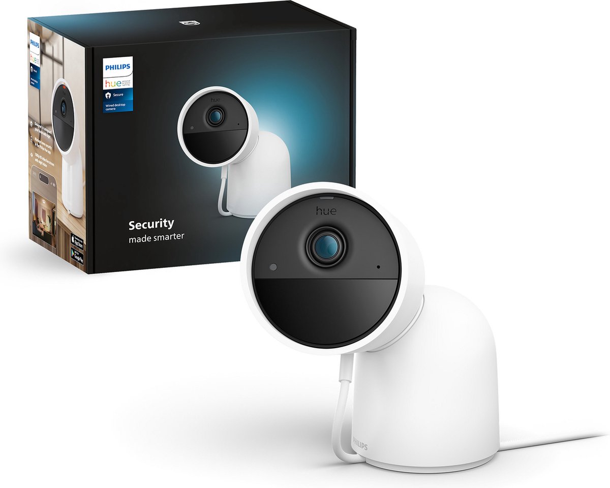 Philips Hue Secure Camera Wired Desktop White