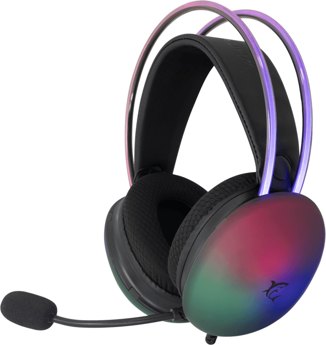 White Shark FIREFLY Gaming Headset - Hvid