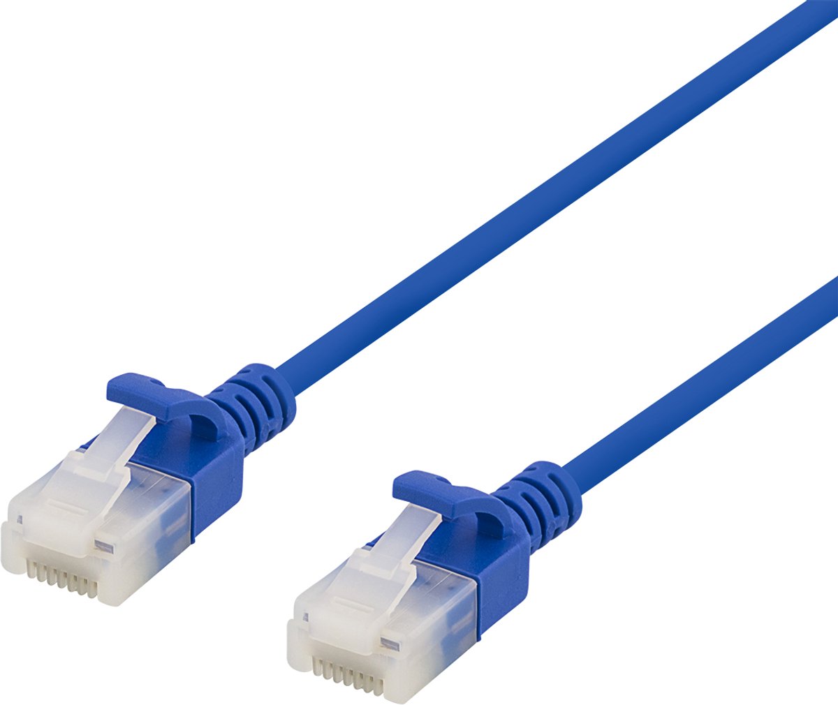 Deltaco patch cable - 1.5 m - blue - Blå - 1m