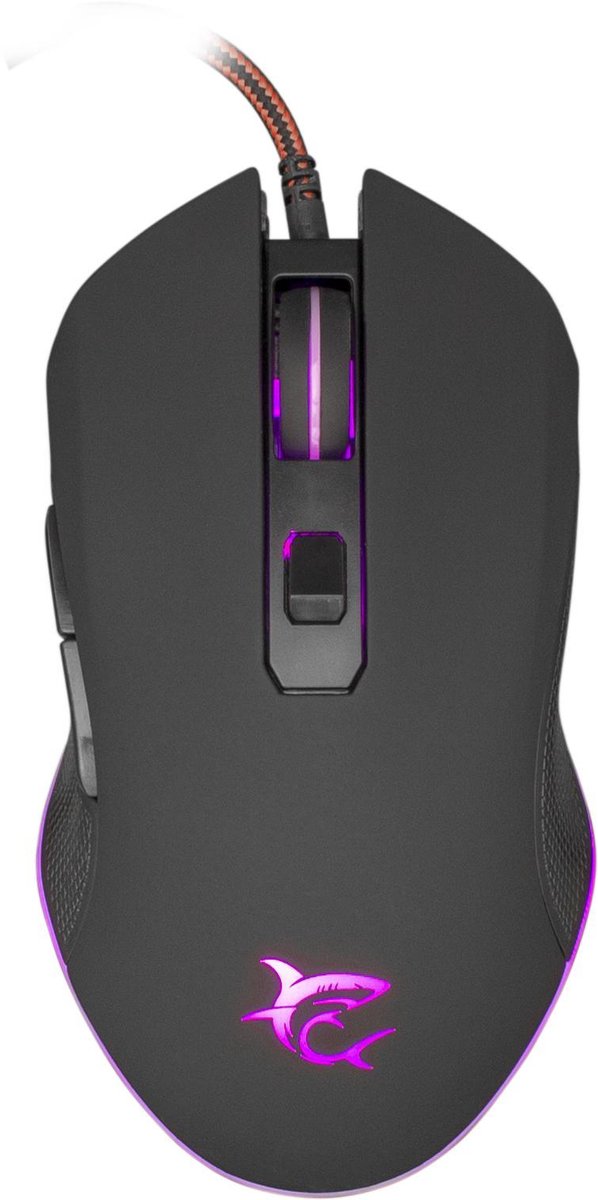 White Shark CYRUS Wired - Gaming Mus - Optisk - 6 knapper - Sort
