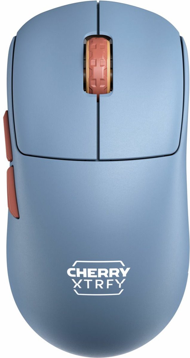 CHERRY XTRFY M68 Wireless Gaming-Maus, blau