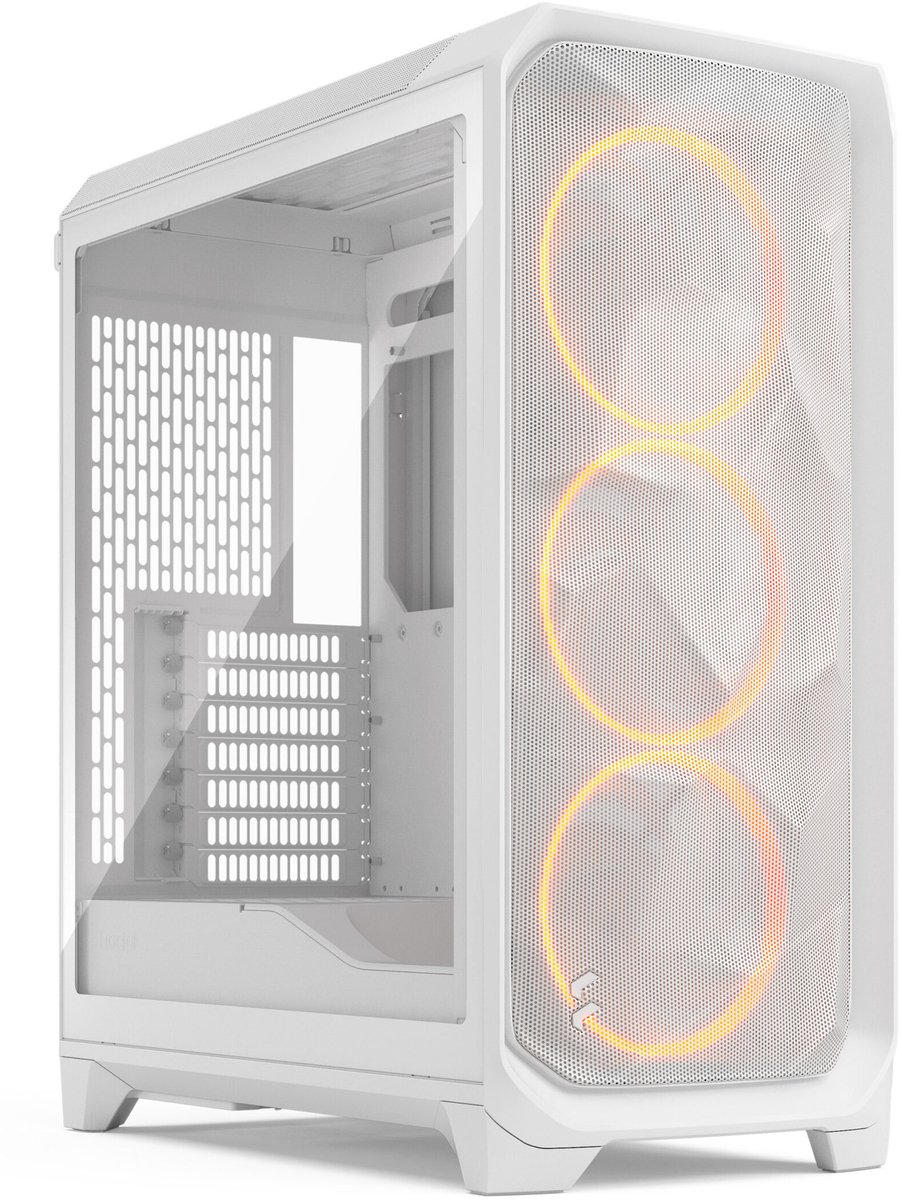 Fractal Design Meshify 3 RGB White TG Clear Tint | PC-Gehäuse