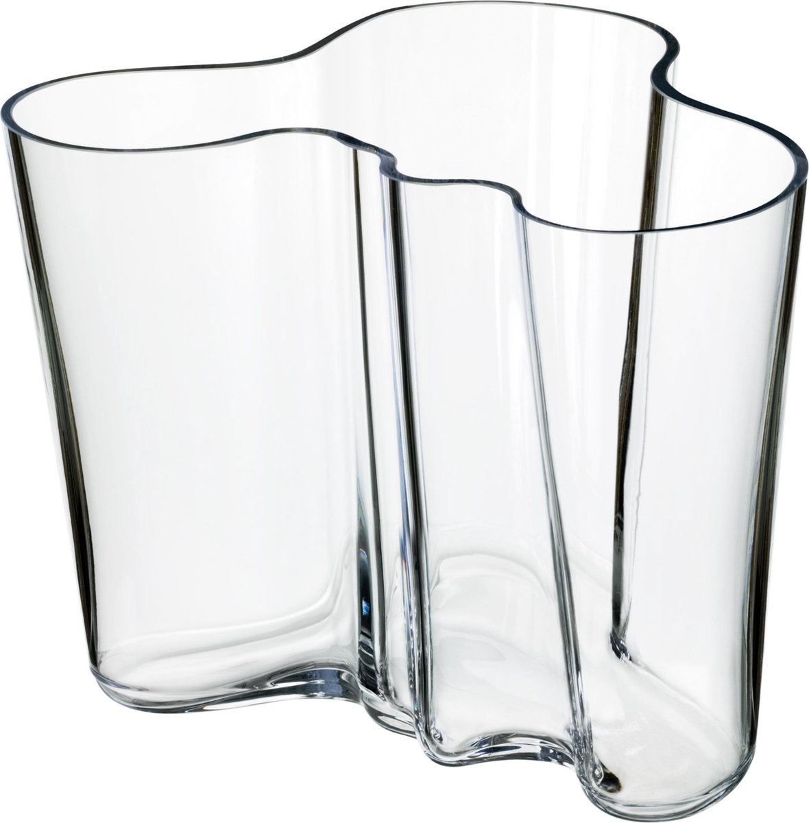 Iittala Vase Alvar Aalto transparent 16 cm