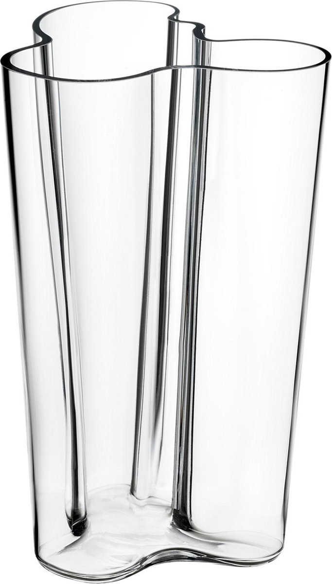 Iittala Vase Alvar Aalto transparent 25 cm