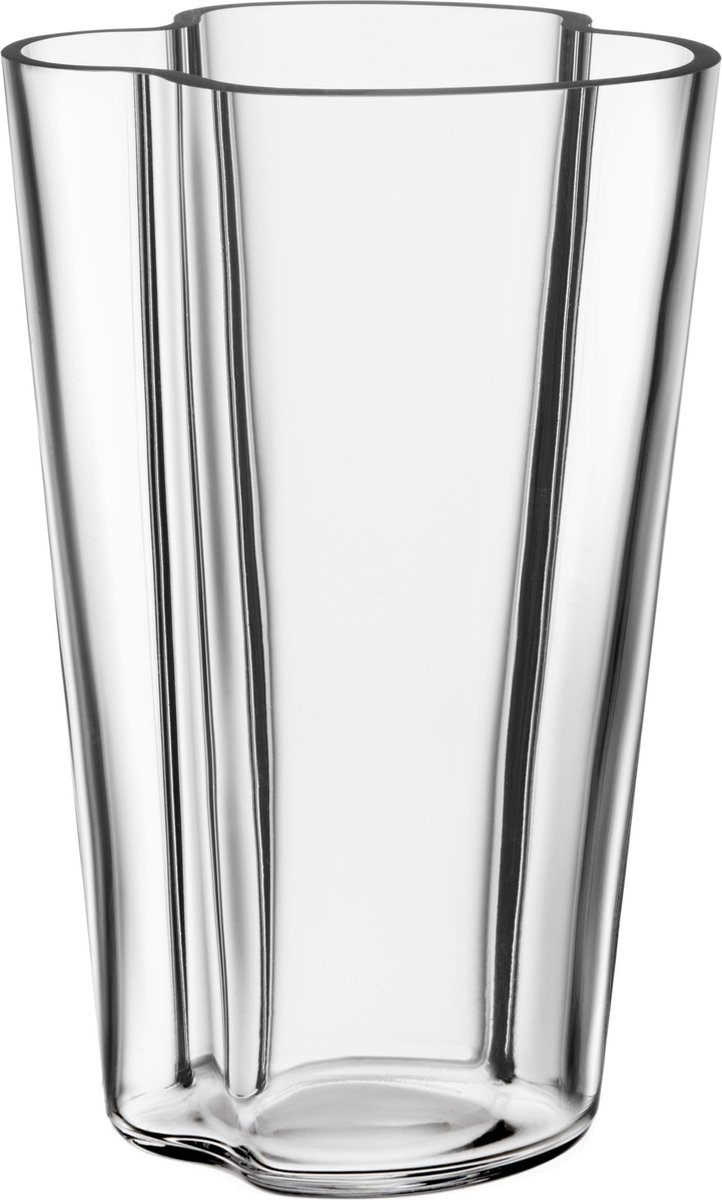 Iittala Vase Alvar Aalto transparent 220 mm