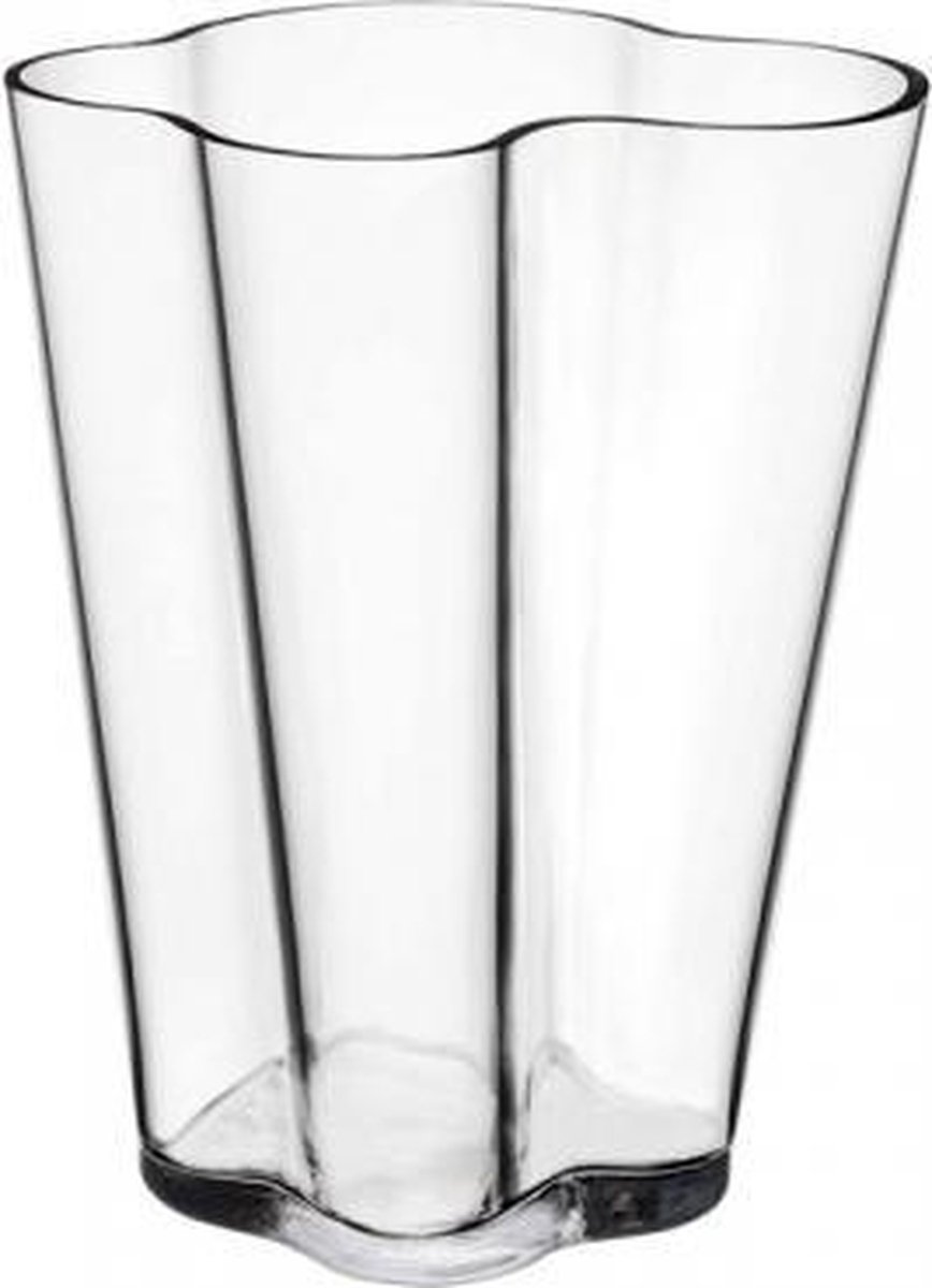 Iittala Vase Alvar Aalto transparent 270 mm