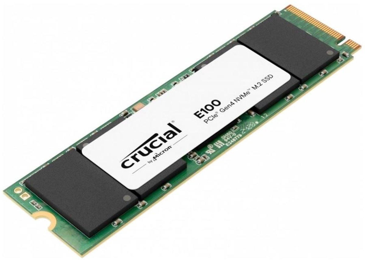 Crucial E100 SSD 480GB M.2 2280 PCIe Gen4 NVMe Internes Solid-State-Module