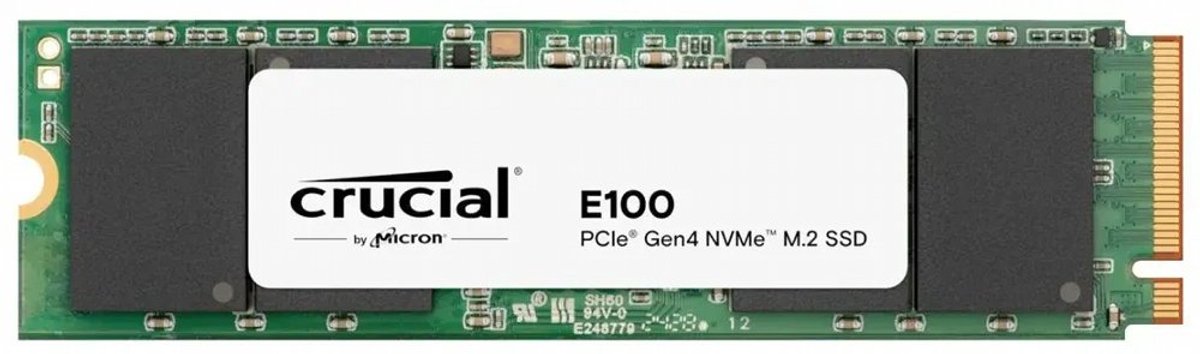 Crucial E100 SSD 1TB M.2 2280 PCIe Gen4 NVMe Internes Solid-State-Module
