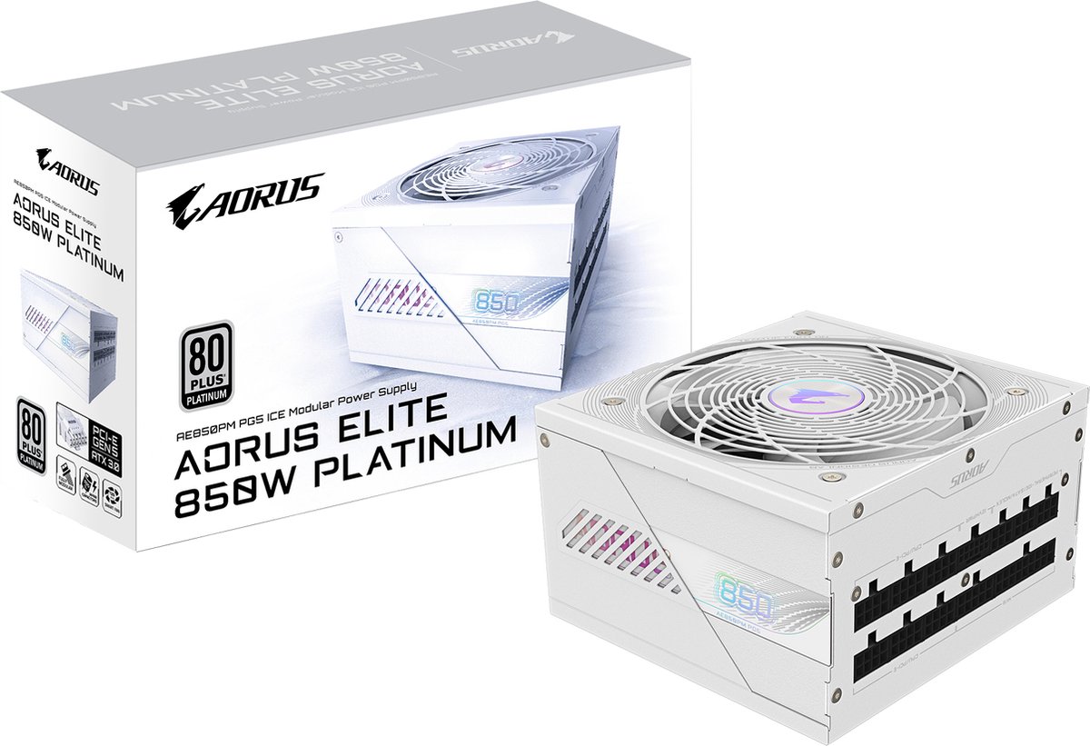 GigaByte AORUS Elite Platinum P850W ICE | PC-Netzteil