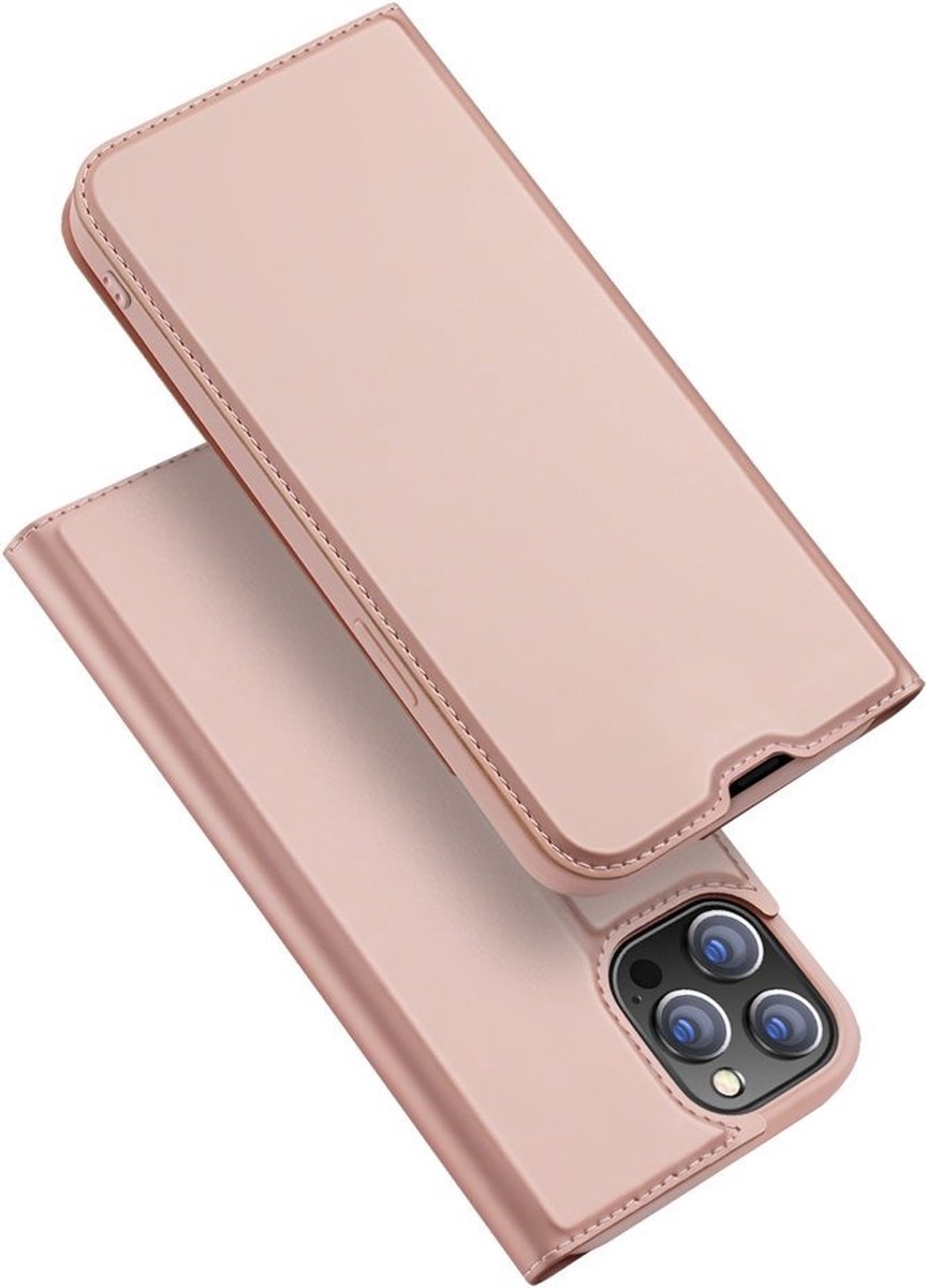 Dux Ducis Skin Pro Holster Case Flip Cover iPhone 13 Pro Pink