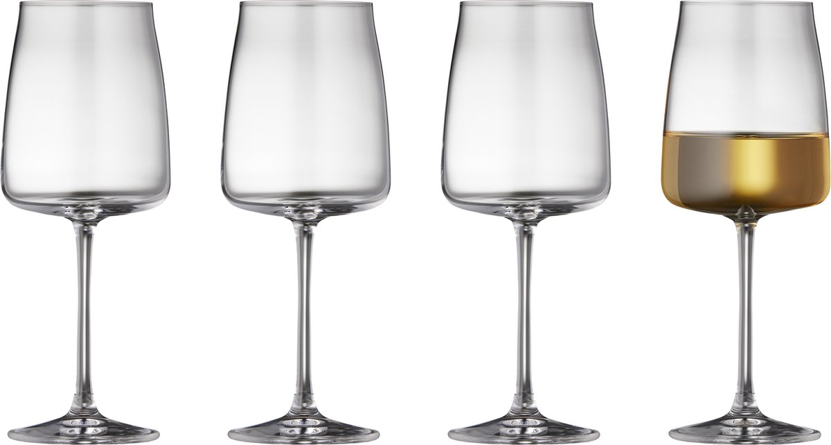 Lyngby Glas 4 Copas de vino blanco Zero 43 cl Cristal