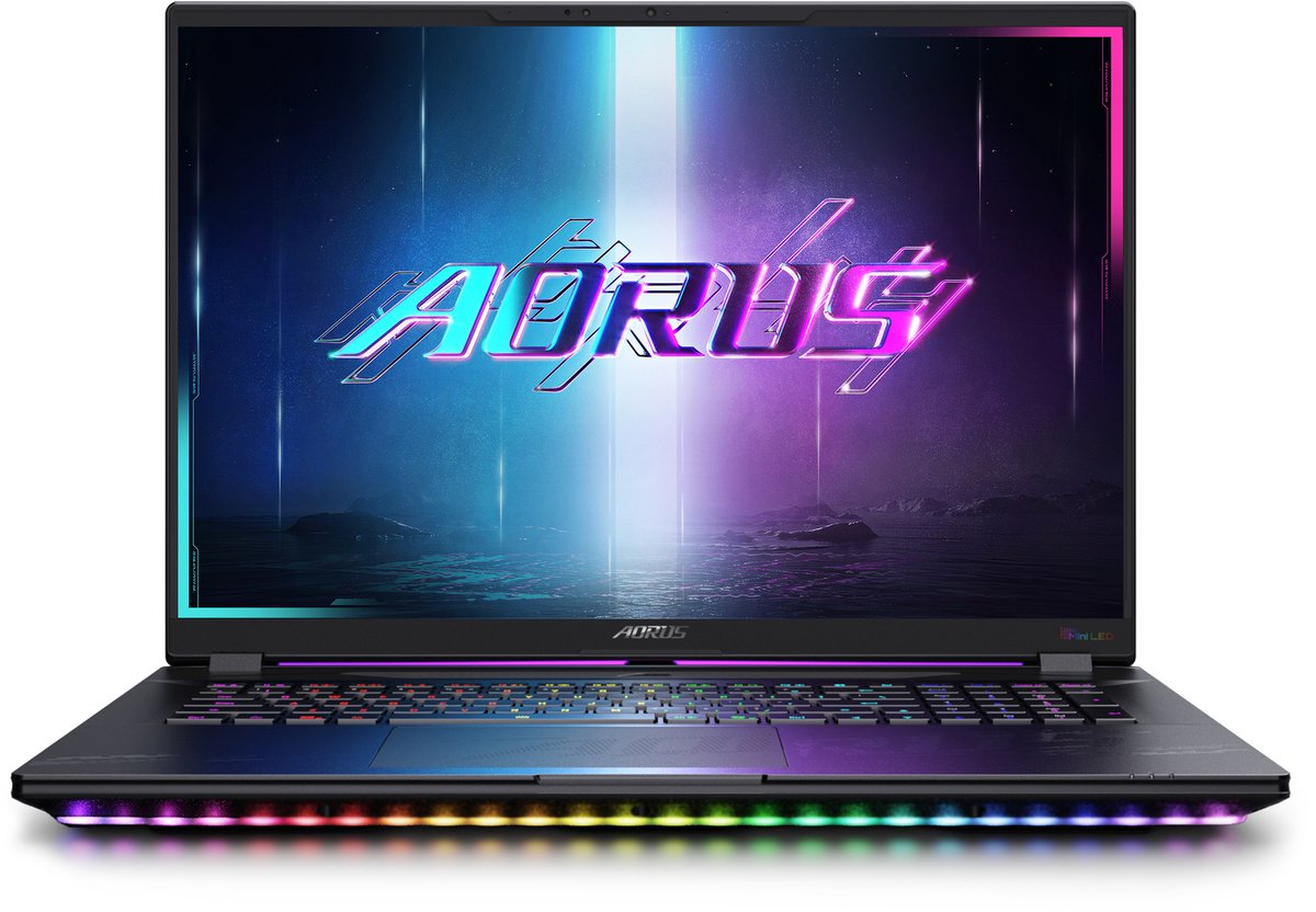 GIGABYTE AORUS MASTER 18 BYHC5DED65SP - 18" QHD+ MiniLED 240 Hz Display, Intel Core Ultra 9 275HX, 32GB RAM, 2TB SSD, NVIDIA GeForce RTX 5080, Windows