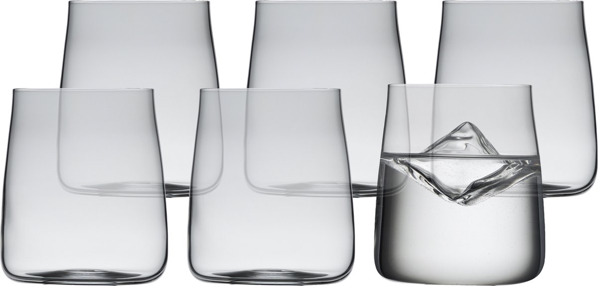 Lyngby Glas 6 Vasos de agua Zero 42 cl Cristal