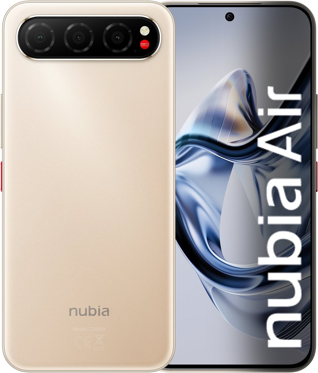 SMARTPHONE ZTE NUBIA AIR 8/256 6,7 GOLD