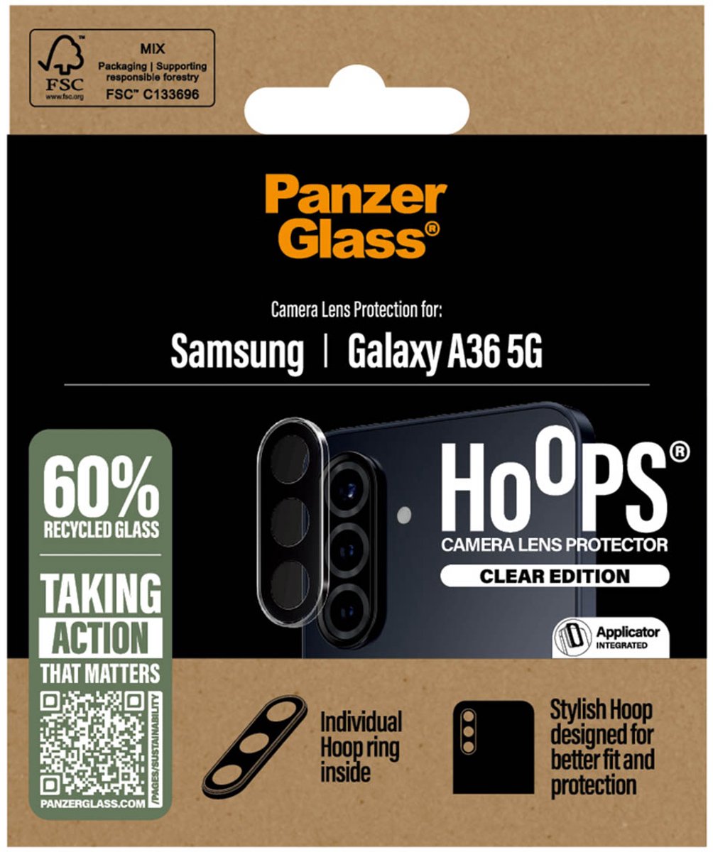 PanzerGlass Hoops™ Transparent Lens Protector Samsung Galaxy A36 5G