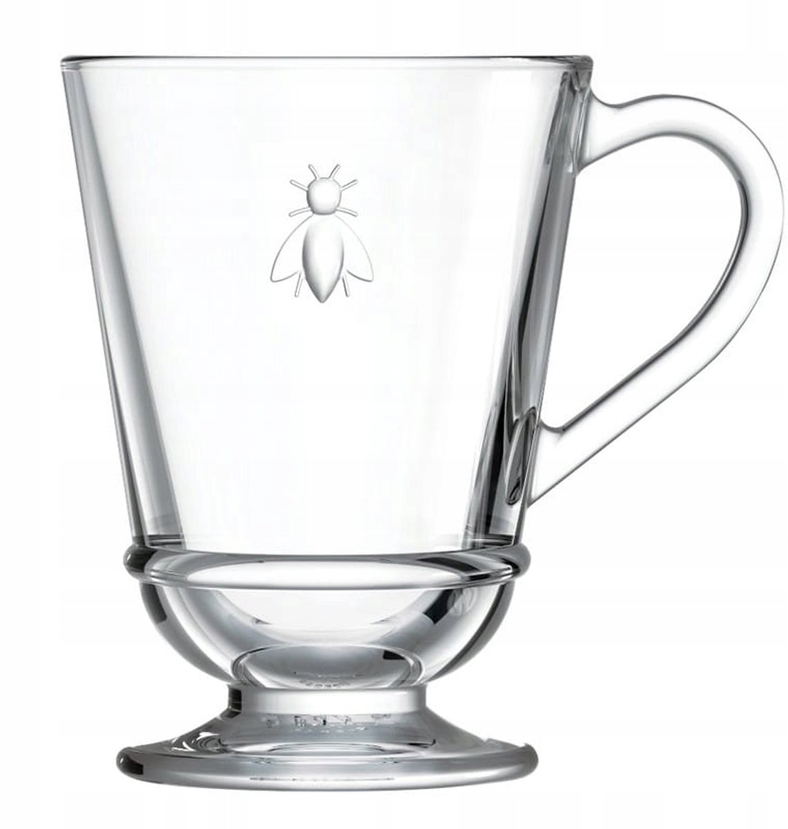 La Rochère 6 Vasos con asa Abeille 28 cl Transparente