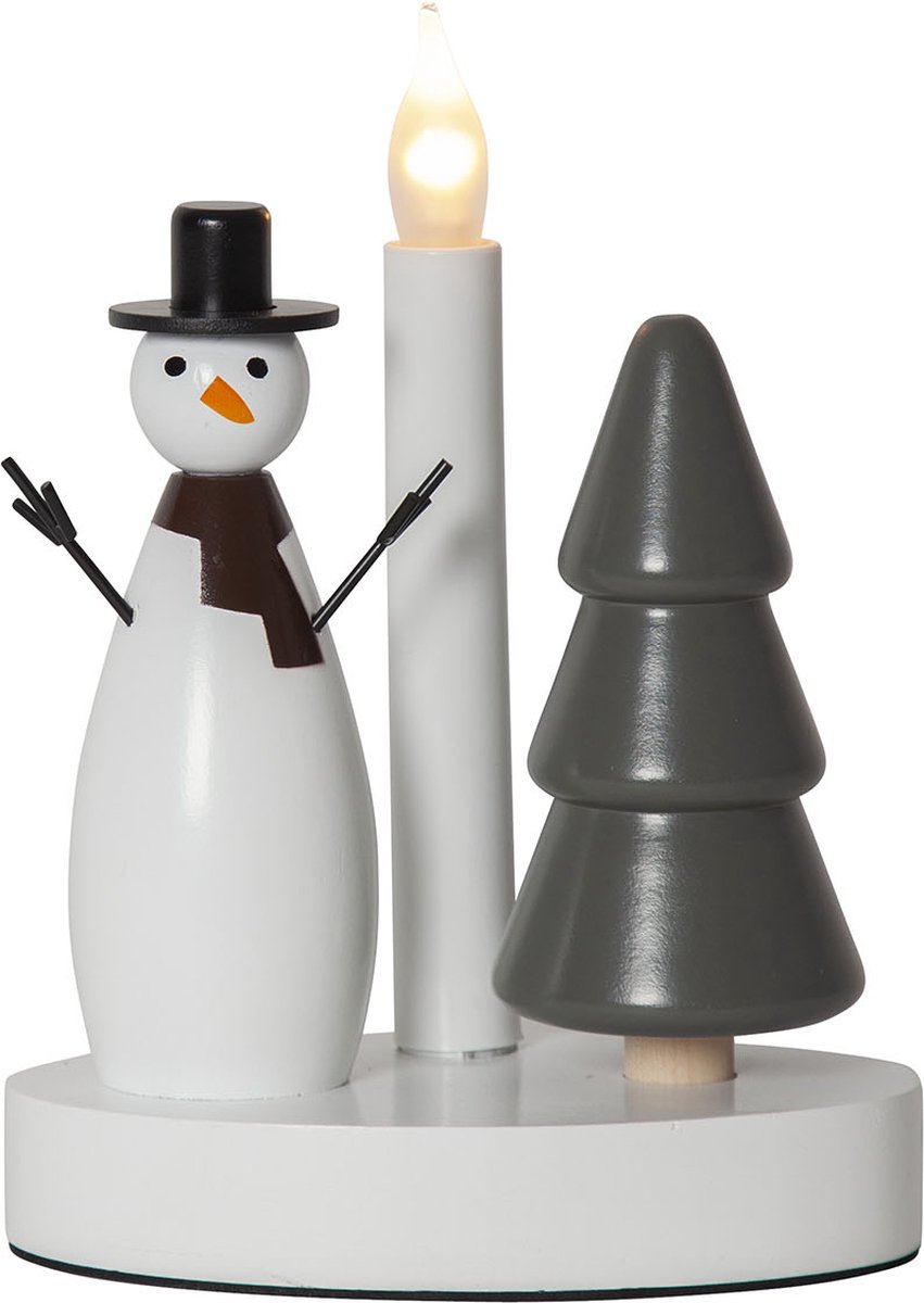 Star Trading Candeliere Christmas Joy Pupazzo di neve