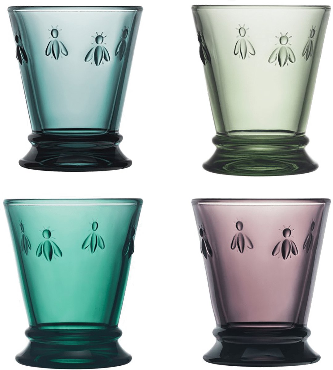La Rochère 4 Vasos Abeille 26 cl Multi