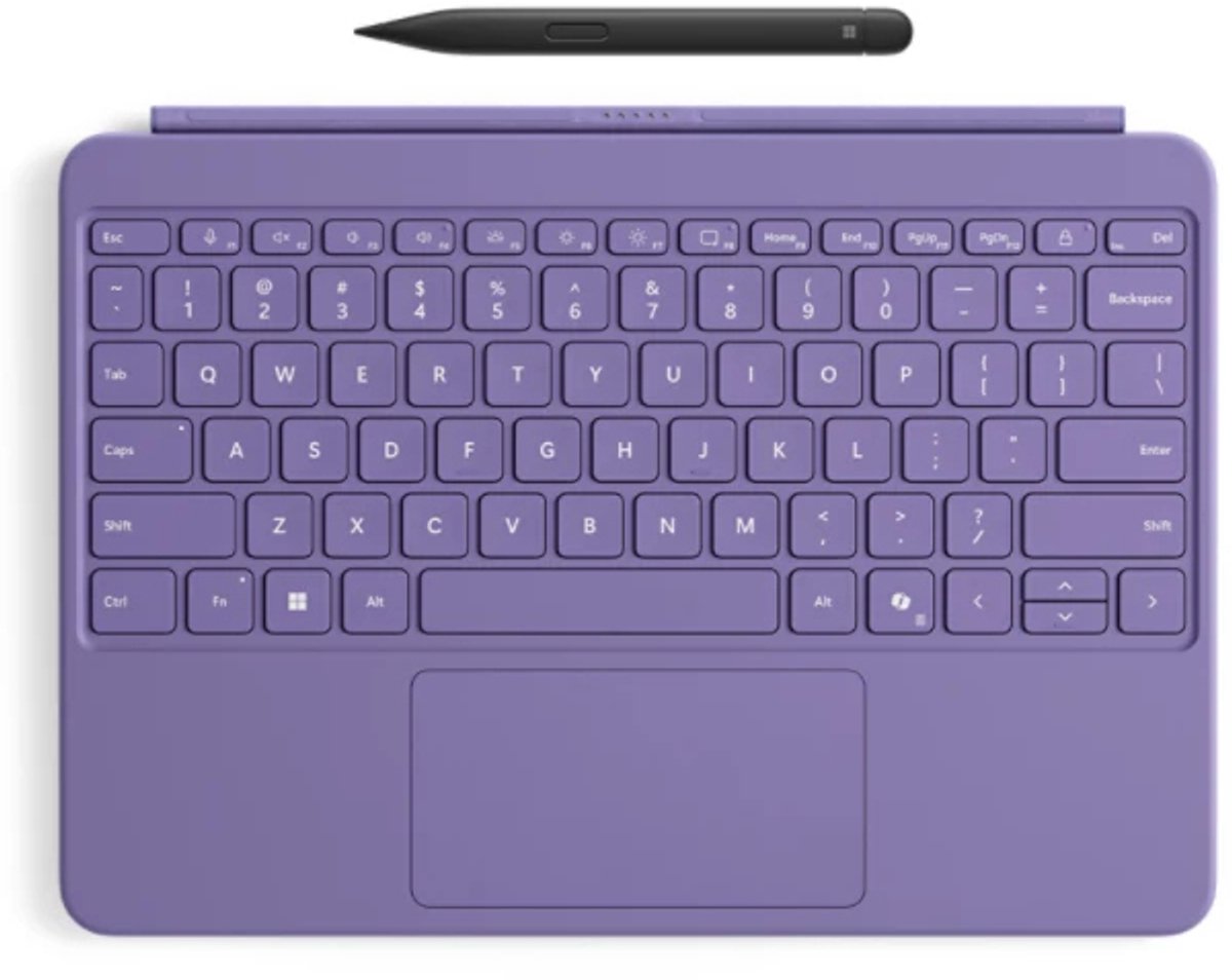 Microsoft Surface Pro 12" Keyboard mit Slim Pen, Violett - violet